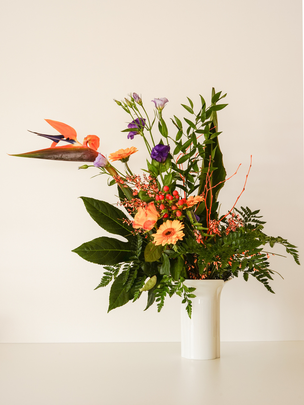 Flower Arrangement on a Vase